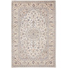 Tappeto Kashan Persia 194x293 Crema Avorio Blu