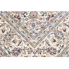 Tappeto Kashan Persia 194x293 Crema Avorio Blu