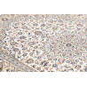 Tappeto Kashan Persia 194x293 Crema Avorio Blu