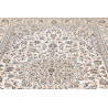 Tappeto Kashan Persia 194x293 Crema Avorio Blu