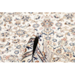 Tappeto Kashan Persia 194x293 Crema Avorio Blu