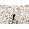 Tappeto Kashan Persia 194x293 Crema Avorio Blu