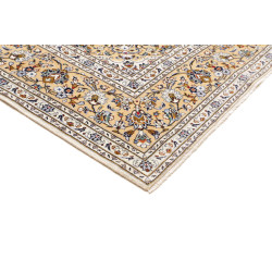 Tappeto Kashan Persia 203x317 Crema Avorio Beig