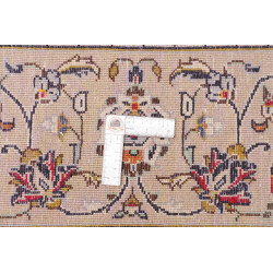 Tappeto Kashan Persia 203x317 Crema Avorio Beig