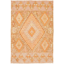 Rug Kilim Afghanistan 102x150 Peach Orange Beig