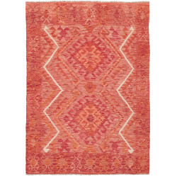 Rug Kilim Afghanistan 126x178 Coral Red Terraco