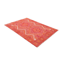 Rug Kilim Afghanistan 126x178 Coral Red Terraco