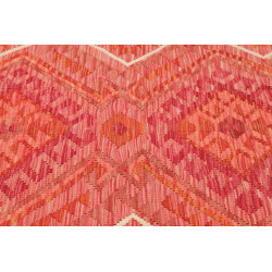 Rug Kilim Afghanistan 126x178 Coral Red Terraco