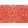 Rug Kilim Afghanistan 126x178 Coral Red Terraco