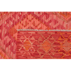 Rug Kilim Afghanistan 126x178 Coral Red Terraco