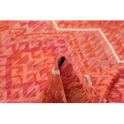 Rug Kilim Afghanistan 126x178 Coral Red Terraco