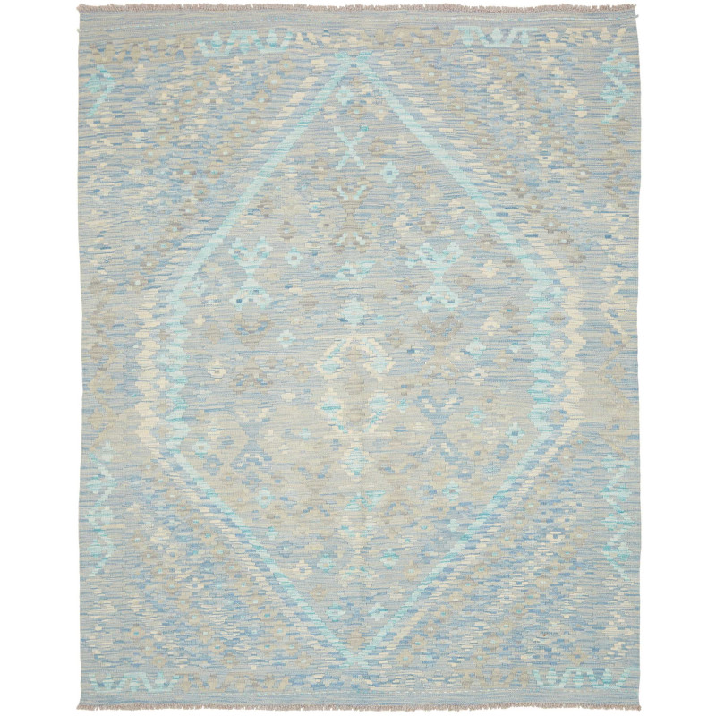 Rug Kilim Afghanistan 161x200 Light Blue Grey B