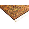 Tappeto Ghom Seta Persia 135x203 Nero Oro Marro