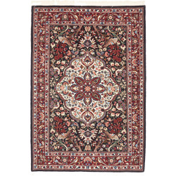 Tappeto Ilaam Persia 107x154 Rosso Bordeaux Ner