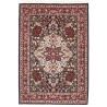 Tappeto Ilaam Persia 107x154 Rosso Bordeaux Ner