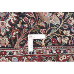 Tappeto Ilaam Persia 107x154 Rosso Bordeaux Ner