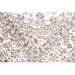 Tappeto Nain 6la Persia 124x191 Bianco Crema Pa