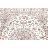 Tappeto Nain 6la Persia 124x191 Bianco Crema Pa