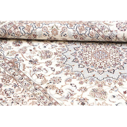 Tappeto Nain 6la Persia 124x191 Bianco Crema Pa