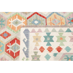 Rug Kilim Afghanistan 200x298 Cream Off White L