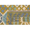 Rug Kilim Afghanistan 155x199 Ochre Blue White