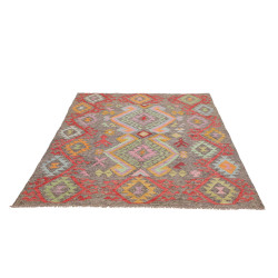 Rug Kilim Afghanistan 154x195 Brown Grey