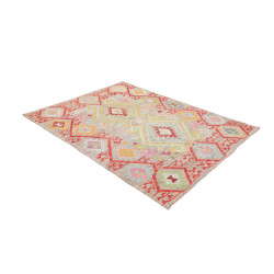 Rug Kilim Afghanistan 154x201 Beige Grey Coral