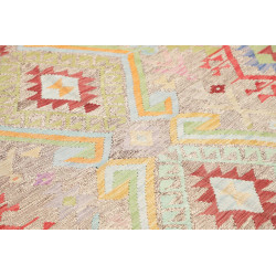 Rug Kilim Afghanistan 154x201 Beige Grey Coral