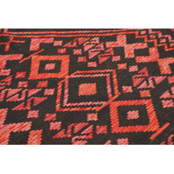 Rug Kilim Afghanistan 160x196 Charcoal Coral Re