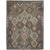 Rug Kilim Afghanistan 154x202 Anthracite Grey E