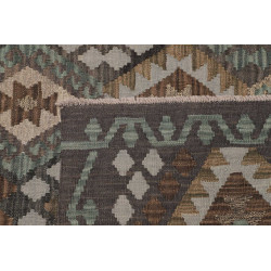 Rug Kilim Afghanistan 154x202 Anthracite Grey E