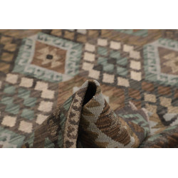 Rug Kilim Afghanistan 154x202 Anthracite Grey E