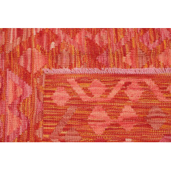 Rug Kilim Afghanistan 150x200 Red Orange Coral