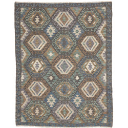 Rug Kilim Afghanistan 157x201 Brown Grey Blue G