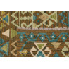 Rug Kilim Afghanistan 168x197 Earthy Brown Teal