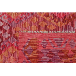 Rug Kilim Afghanistan 153x194 Red Pink Orange L