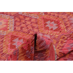 Rug Kilim Afghanistan 153x194 Red Pink Orange L