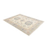 Tappeto Kazak Afghanistan 153x207 Crema Blu Var