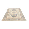 Tappeto Kazak Afghanistan 153x207 Crema Blu Var