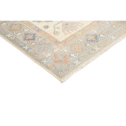 Tappeto Kazak Afghanistan 153x207 Crema Blu Var