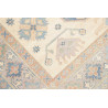 Tappeto Kazak Afghanistan 153x207 Crema Blu Var