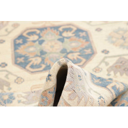 Tappeto Kazak Afghanistan 153x207 Crema Blu Var