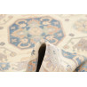 Tappeto Kazak Afghanistan 153x207 Crema Blu Var