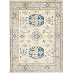 Tappeto Kazak Afghanistan 150x208 Crema Bianco