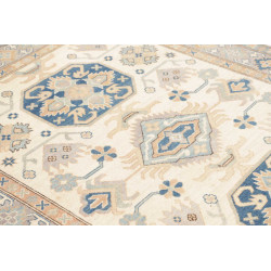 Tappeto Kazak Afghanistan 150x208 Crema Bianco