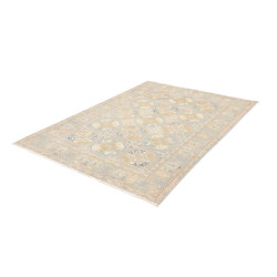 Tappeto Kazak Afghanistan 144x198 Grigio Chiaro