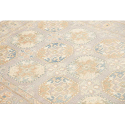 Tappeto Kazak Afghanistan 144x198 Grigio Chiaro