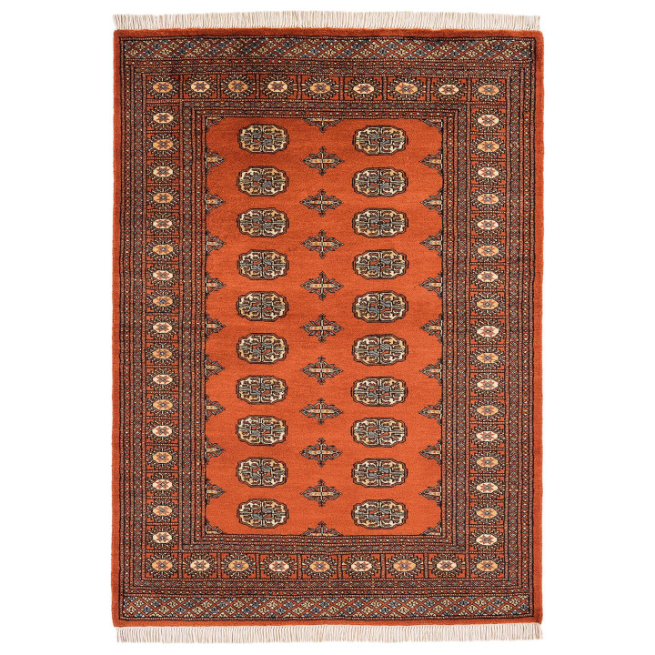 Tappeto Bokhara geometrico mattone terracotta bl