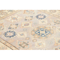 Tappeto Kazak Afghanistan 156x196 Azzurro Cielo