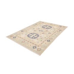 Tappeto Kazak Afghanistan 154x210 Beige Crema B